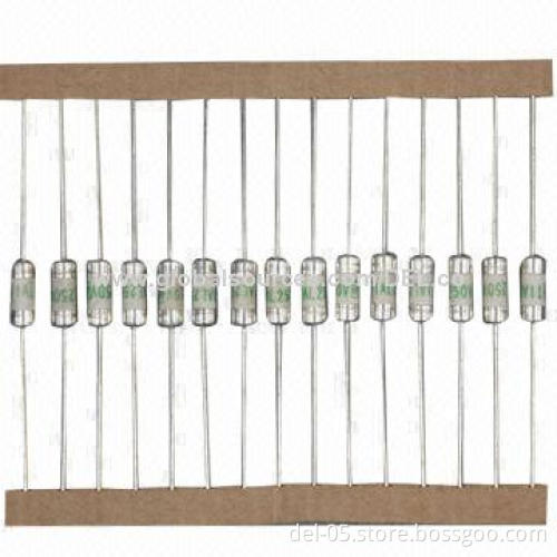 125/250/300V Fuses with Tape-reel Packing, Measures 3x8mm, CE-/RoHS-approved, Made of Ceramic